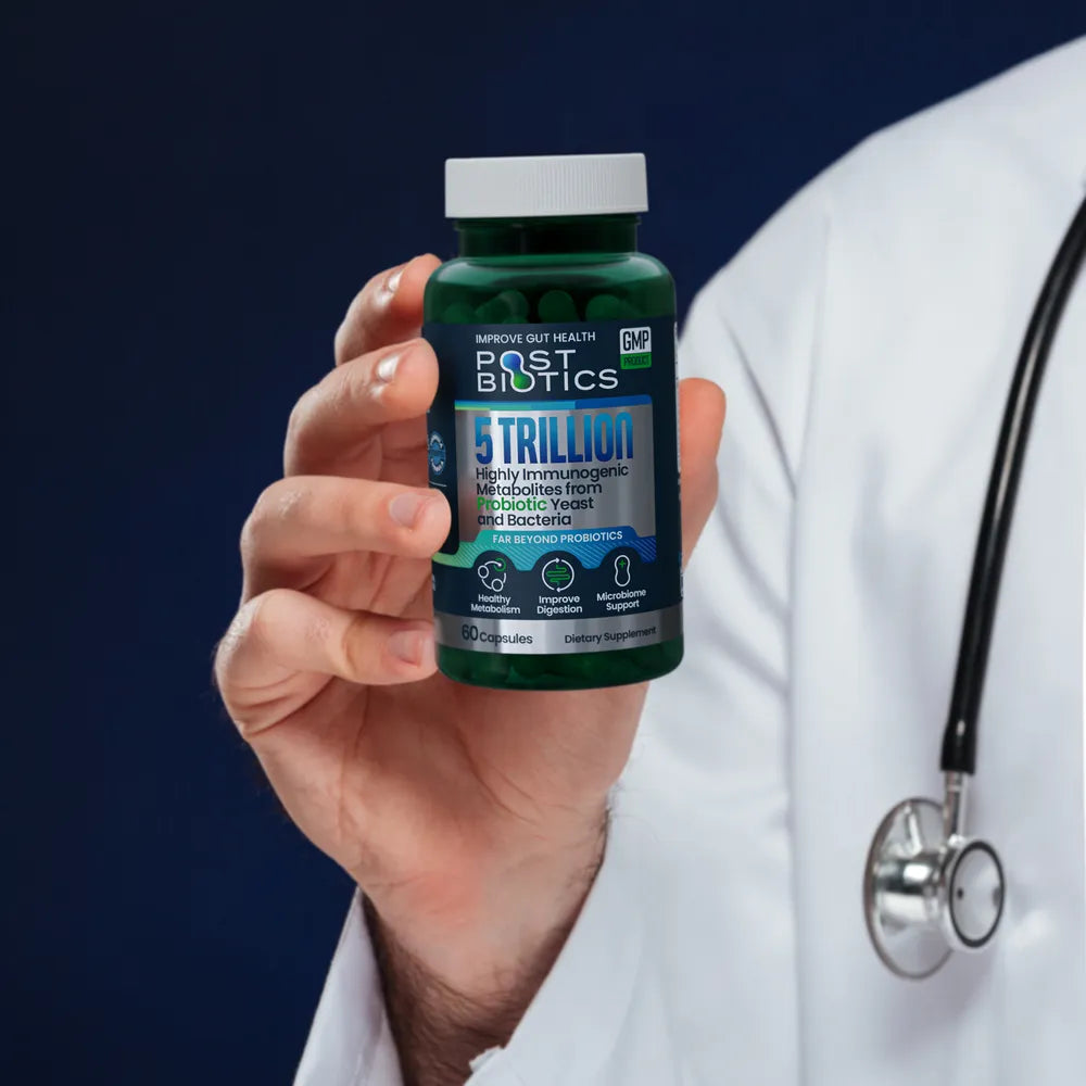 Postbiotics Adults - 60 Gut Health Support Capsules