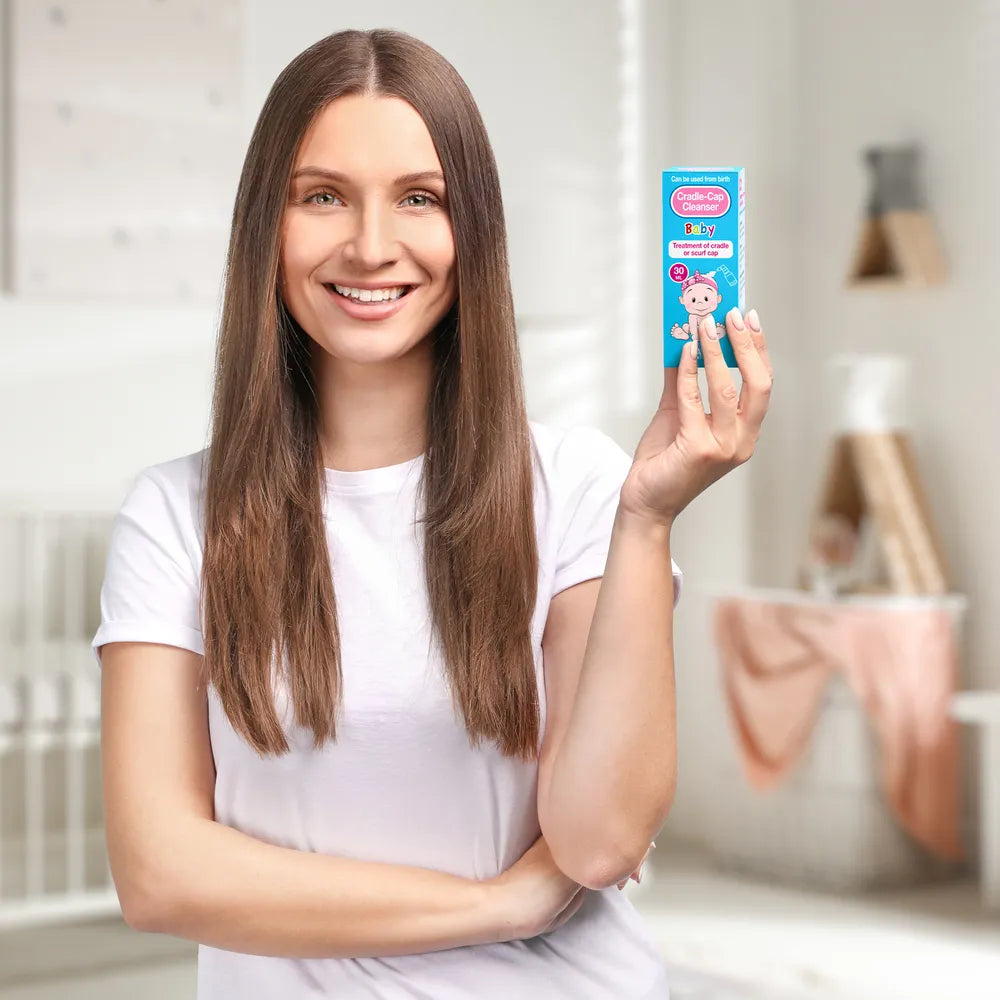 Cradle Cap - Olive Oil & Squalane Cleanser For Baby Kids (30ml)