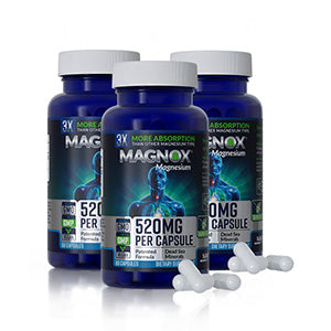 Magnox 520 - 60 Magnesium Capsules - 6 month supply