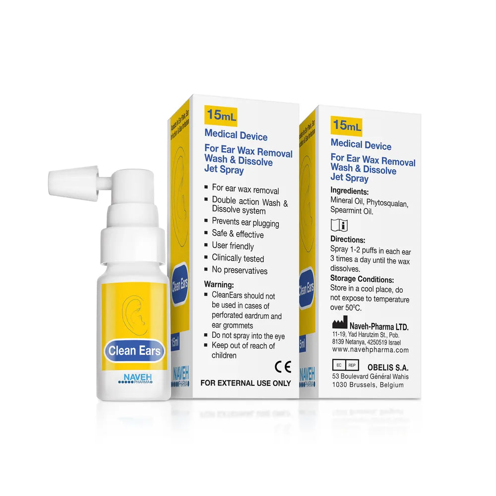 Clean Ears - Wax Removal Spray (15ml) – U-Better