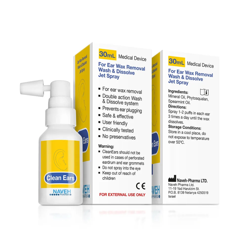 Clean Ears - Wax Removal Spray (30ml) – U-Better