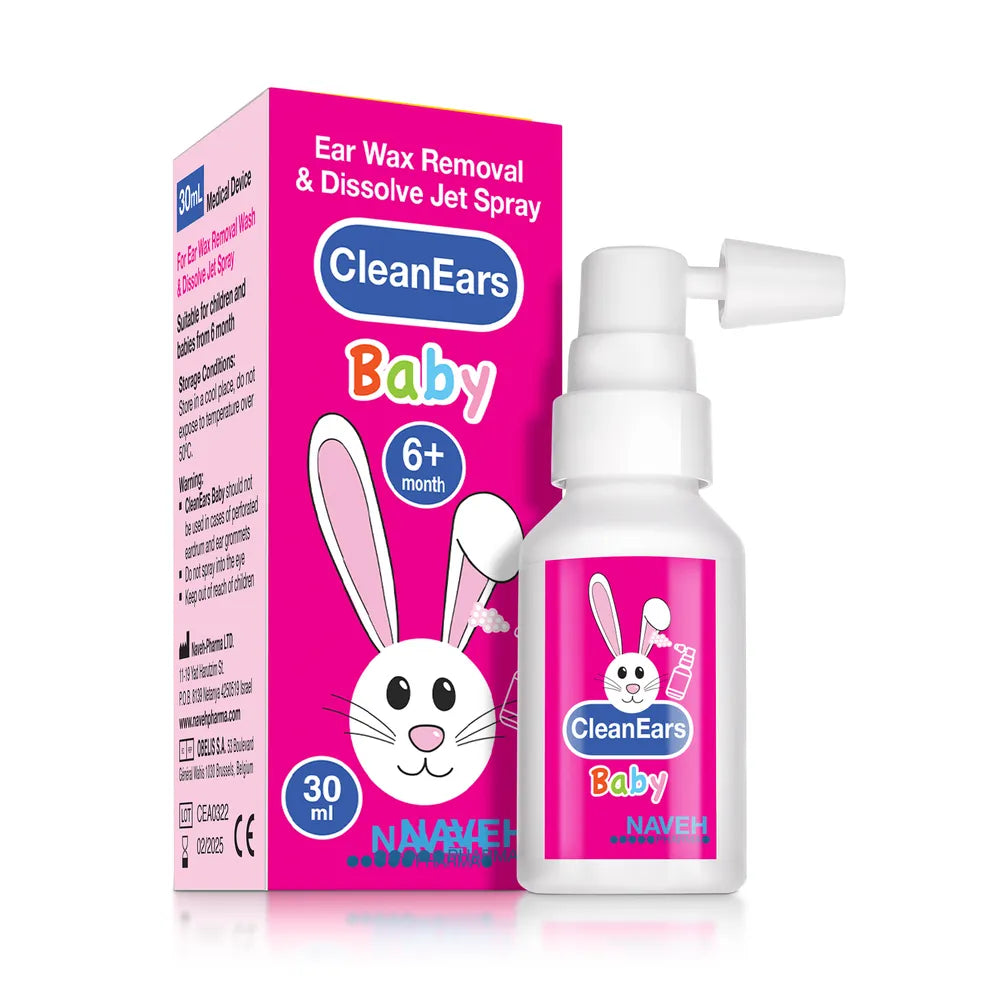 Clean Ears Baby Ear Care Duo – For You & Your Baby – U-Better