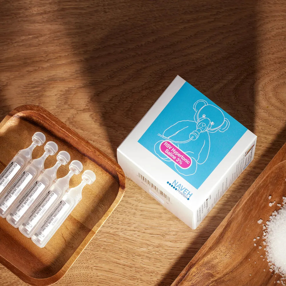 Saline Solution 3% for Daily Inhalation (25 Vials)